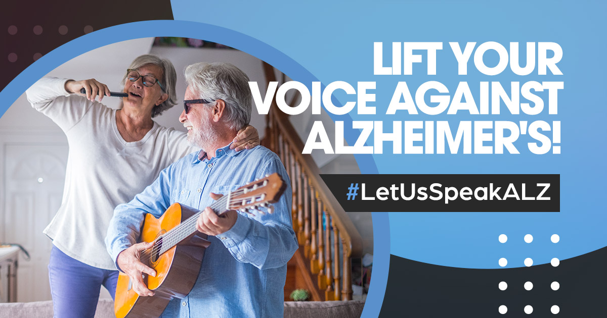 World Alzheimer's Day - LetUsSpeakALZ - Lift Our Voices Against Alzheimer's